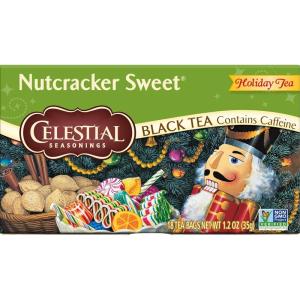 imageCelestial Seasonings Black Tea Sweet Harvest Pumpkin Contains Caffeine 18 Count Pack of 6Nutcracker Sweet