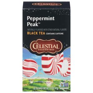 imageCelestial Seasonings Black Tea Sweet Harvest Pumpkin Contains Caffeine 18 Count Pack of 6Peppermint Peak