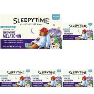 imageCelestial Seasonings Sleepytime Tea  Wellness Sinus Soother Caffeine Free  20 Tea Bags BoxChamomile