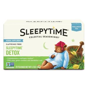 imageCelestial Seasonings Sleepytime Tea  Wellness Sinus Soother Caffeine Free  20 Tea Bags BoxSleepytime Detox