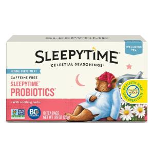 imageCelestial Seasonings Sleepytime Tea  Wellness Sinus Soother Caffeine Free  20 Tea Bags BoxSleepytime Probiotics