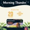 imageCelestial Seasonings Black Tea Probiotic Tea English Breakfast 16 Count Pack of 6 Packaging May VaryMorning Thunder
