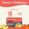 imageCelestial Seasonings Herbal Tea Caramel Apple Dream 18 Count Pack of 6Peach  Probiotics