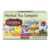 imageCelestial Seasonings Herbal Tea Sampler Variety Pack Caffeine Free 18 Tea Bags Box