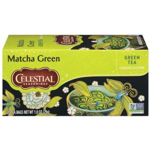 imageCelestial Seasonings Green Antioxidant Tea Contains Caffeine 20 Tea Bags Pack of 6Matcha Green Tea