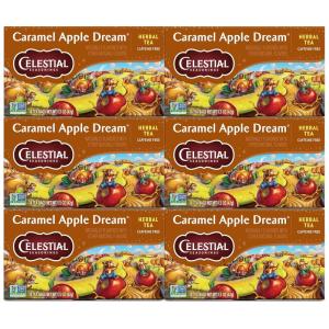 imageCelestial Seasonings Herbal Tea Caramel Apple Dream 18 Count Pack of 6Caramel Apple Dream