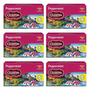 imageCelestial Seasonings Herbal Tea Caramel Apple Dream 18 Count Pack of 6Peppermint