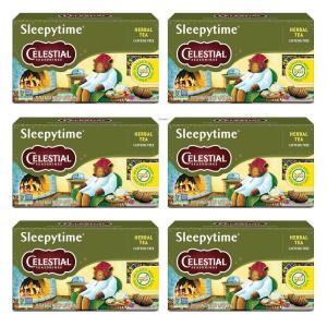 imageCelestial Seasonings Herbal Tea Caramel Apple Dream 18 Count Pack of 6Sleepytime