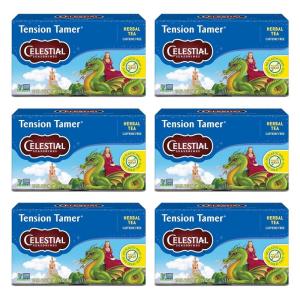 imageCelestial Seasonings Herbal Tea Caramel Apple Dream 18 Count Pack of 6Tension Tamer