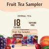 imageCelestial Seasonings Fruit Tea Sampler Herbal Tea Variety Pack Caffeine Free 18 Tea Bags Per Box18 Count Pack of 1