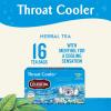 imageCelestial Seasonings Throat Cooler Herbal Tea Caffeine Free 16 Tea Bags Box