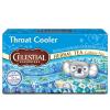 imageCelestial Seasonings Throat Cooler Herbal Tea Caffeine Free 16 Tea Bags Box