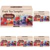 imageCelestial Seasonings Fruit Tea Sampler Herbal Tea Variety Pack Caffeine Free 18 Tea Bags Per Box18 Count Pack of 5