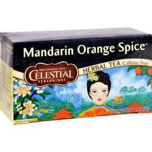 imageCelestial Seasonings Herbal Tea Mandarin Orange Spice 25 Count Pack of 620 Count Pack of 1