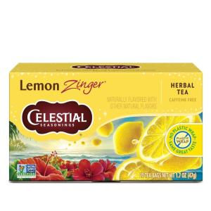 imageCelestial Seasonings Herbal Tea Sangria Zinger 20 CountLemon Zinger