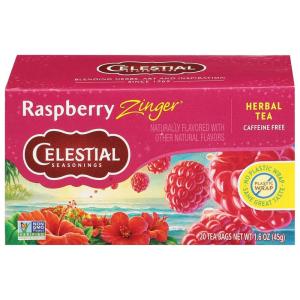 imageCelestial Seasonings Herbal Tea Sangria Zinger 20 CountRaspberry Zinger