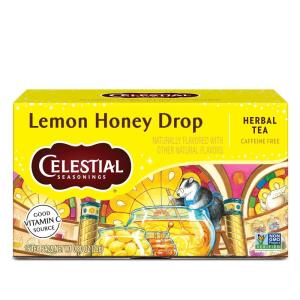 imageCelestial Seasonings Lemon Honey Drop Herbal Tea 16 Tea Bags Box