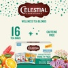 image:imageCelestial Seasonings Hibiscus Punch Prebiotic Blend Wellness Tea Caffeine Free Herbal Tea for Gut Health amp Digestive Support 16 Tea BagsVariety Pack