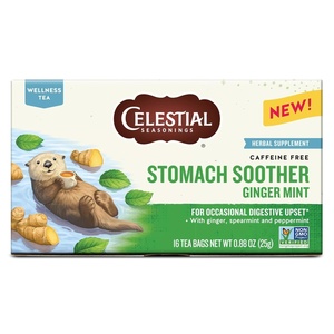 image:imageCelestial Seasonings Hibiscus Punch Prebiotic Blend Wellness Tea Caffeine Free Herbal Tea for Gut Health amp Digestive Support 16 Tea BagsStomach Soother